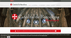 Desktop Screenshot of catedralbcn.org