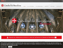 Tablet Screenshot of catedralbcn.org
